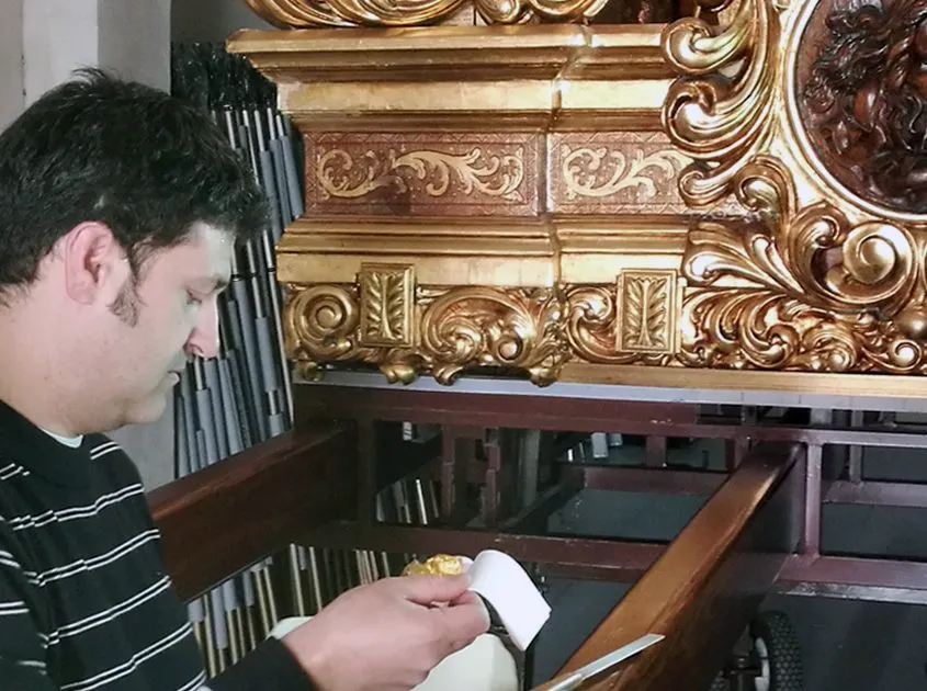 Trono Santa María Magdalena de Hellín. Autor: Coullaut Valera